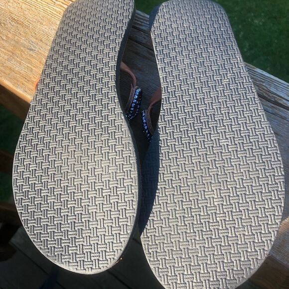 NWOT Debbsie Beads handmade Kenyan beaded leather sandals, size 40, size 9 - Picture 5 of 8